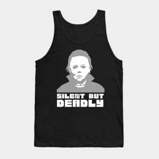 Michael Myers is Silent but Deadly X Tank Top